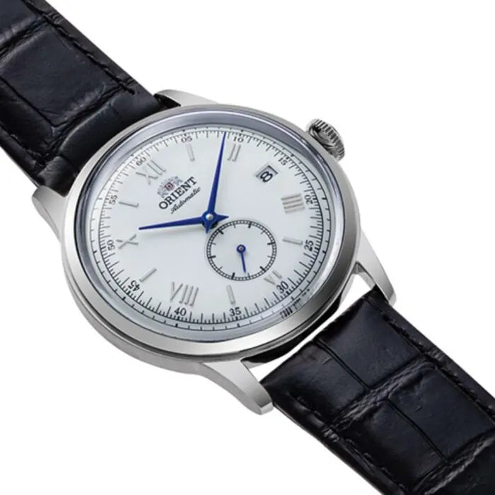 Orient RA-AP0104S Bambino Automatic 38mm Leather Strap Men's Watch detail view