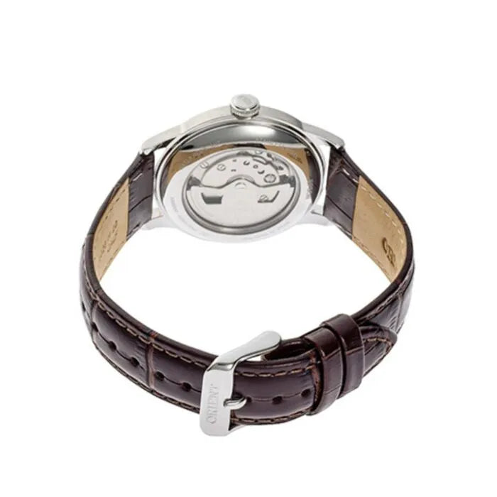 Orient RA-AP0105Y Bambino Automatic 38.4mm Leather Strap Men's Watch