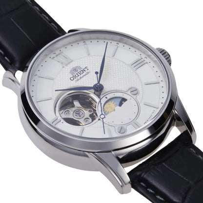 Orient Classic Automatic RA-AS0011S30B White Dial 42mm Leather Strap Men's Watch
