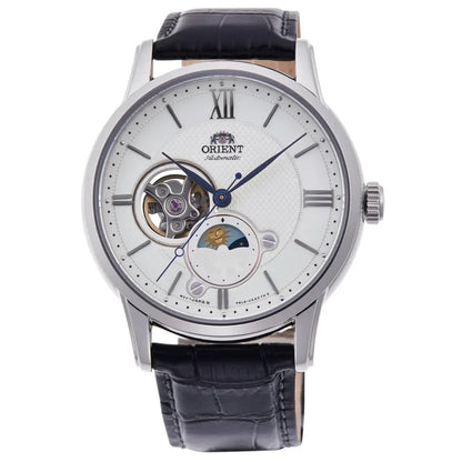 Orient Classic Automatic RA-AS0011S30B White Dial 42mm Leather Strap Men's Watch