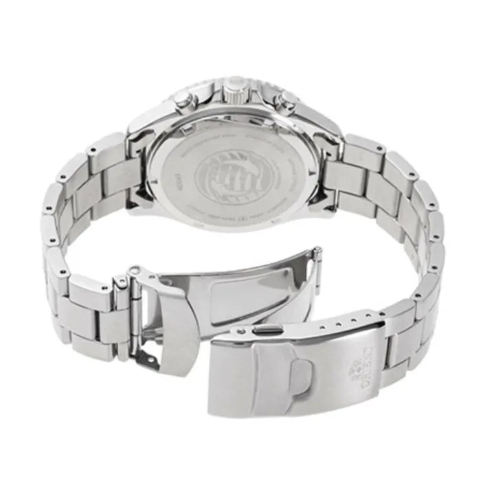Orient RA-TX0202B Chronograph Solar 42.8mm Stainless Steel Men's Watch detail view