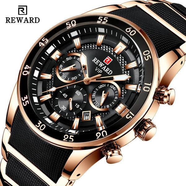 Power on Your Wrist – REWARD Oversized Luxury Sports Watch
