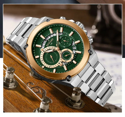 Bold & Refined – REWARD RD812259M Steel Chronograph Watch
