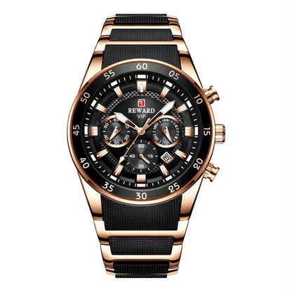 Power on Your Wrist – REWARD Oversized Luxury Sports Watch