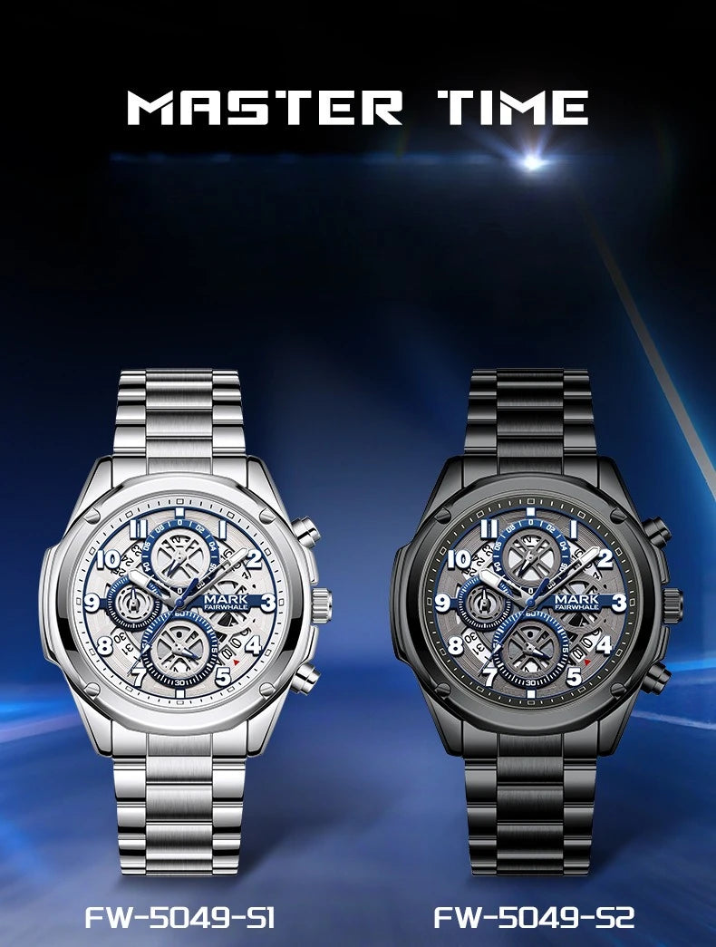The Ultimate Men’s Statement Watch – Mark Fairwhale 5049 Chronograph