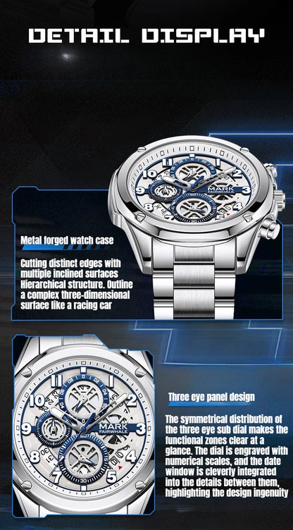 The Ultimate Men’s Statement Watch – Mark Fairwhale 5049 Chronograph