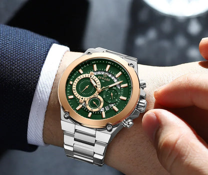 Bold & Refined – REWARD RD812259M Steel Chronograph Watch