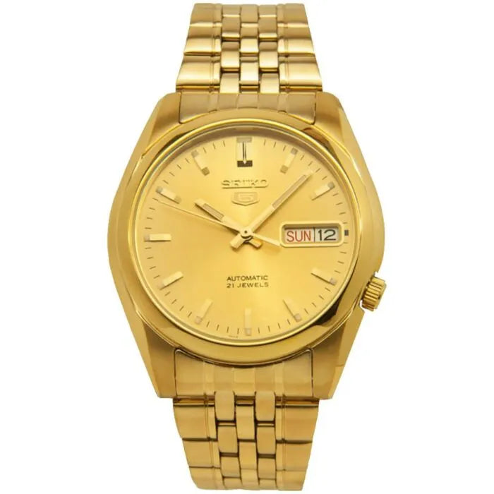 Seiko 5 SNK366K1 Gold Automatic Stainless Steel Men's Watch