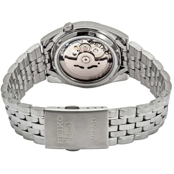 Seiko 5 SNK601K1 Automatic White Dial 37mm Stainless Steel Men's Watch