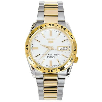 Seiko 5 SNKE04K1 Automatic White Dial Stainless Steel Men's Watch
