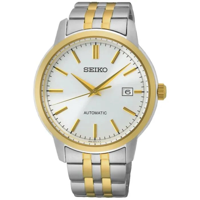 Seiko SRPH92K1 Automatic White Dial 41.2mm Stainless Steel Men's Watch
