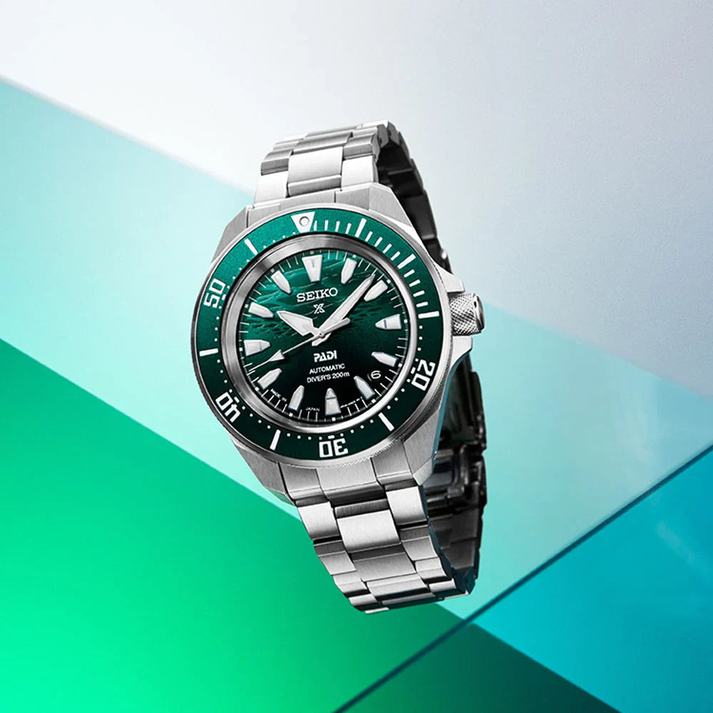 Seiko Prospex PADI Diver SRPL53 Automatic Emerald-Green Dial 41.7mm Stainless Steel Men's Watch