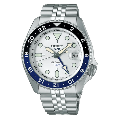Seiko 5 Sports SSK033K1 GMT Automatic 42.5mm Stainless Steel Men's Watch