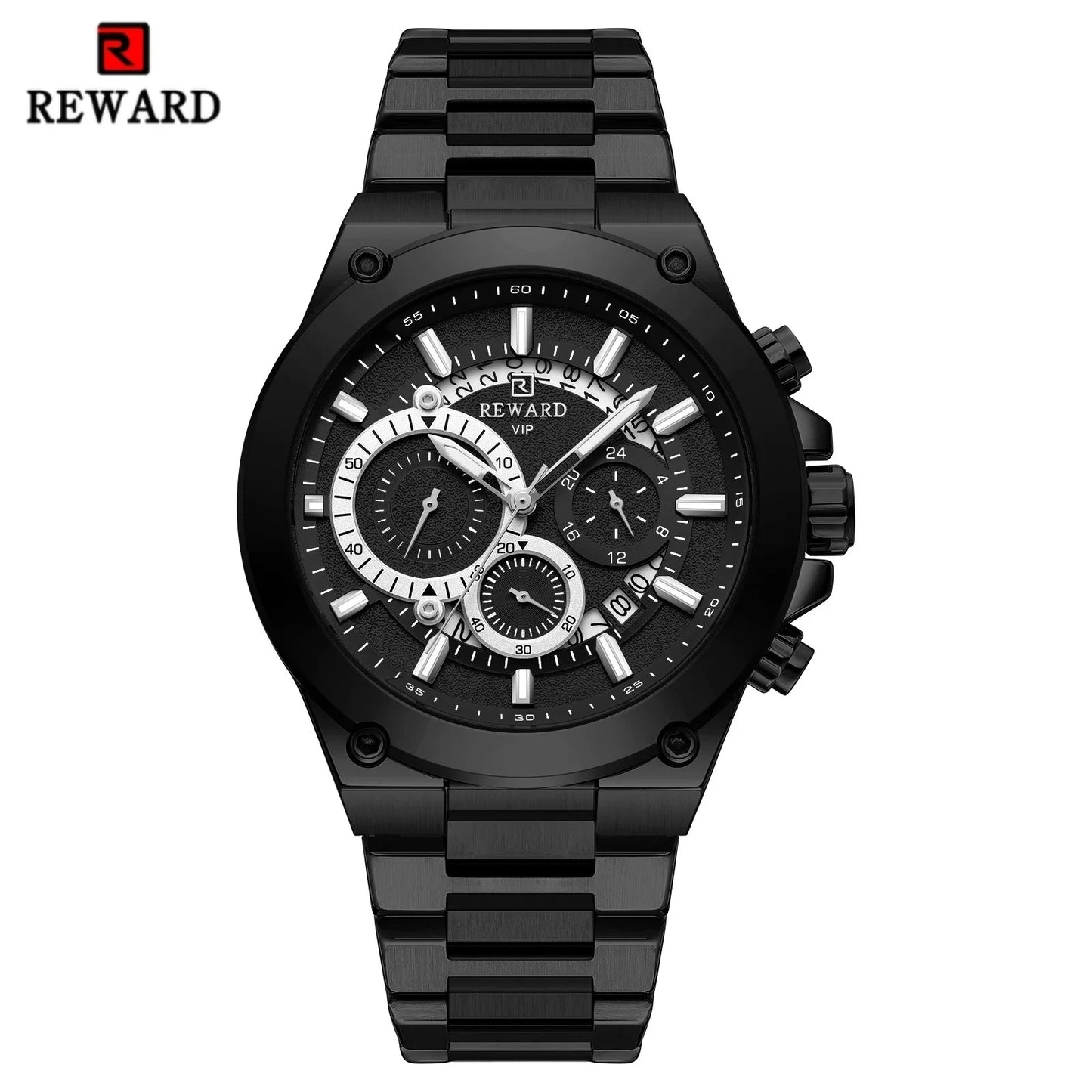 Bold & Refined – REWARD RD812259M Steel Chronograph Watch