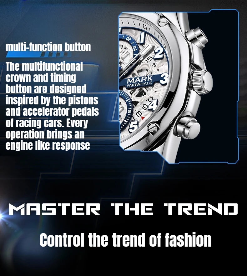The Ultimate Men’s Statement Watch – Mark Fairwhale 5049 Chronograph