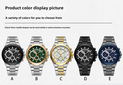 Bold & Refined – REWARD RD812259M Steel Chronograph Watch