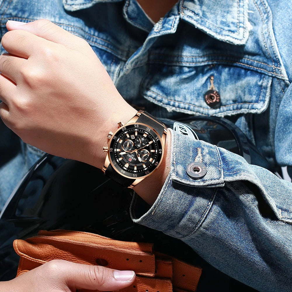 Power on Your Wrist – REWARD Oversized Luxury Sports Watch