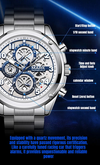 The Ultimate Men’s Statement Watch – Mark Fairwhale 5049 Chronograph