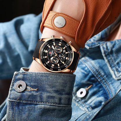 Power on Your Wrist – REWARD Oversized Luxury Sports Watch
