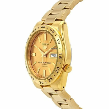 Seiko 5 SNKE06K1 Automatic Gold Stainless Steel Men's Watch