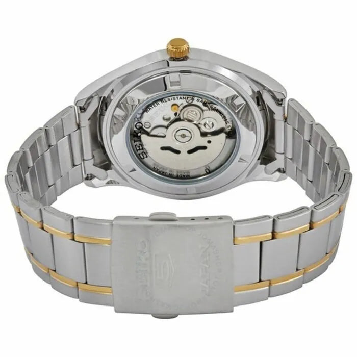Seiko 5 SNKP22J1 Automatic White Arabic Dial 42mm Stainless Steel Men's Watch