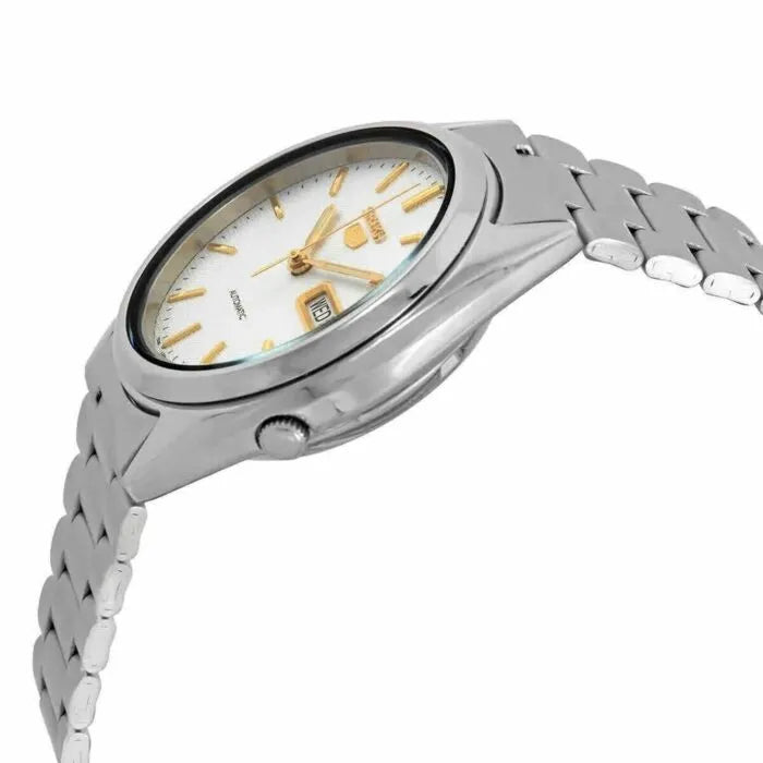 Seiko 5 SNXG47K1 Automatic 21 Jewels 37mm Stainless Steel Men's Watch detail view