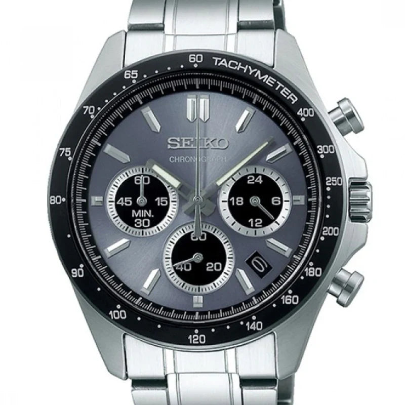 Seiko Spirit Chronograph SBTR027 Men's Watch detail view