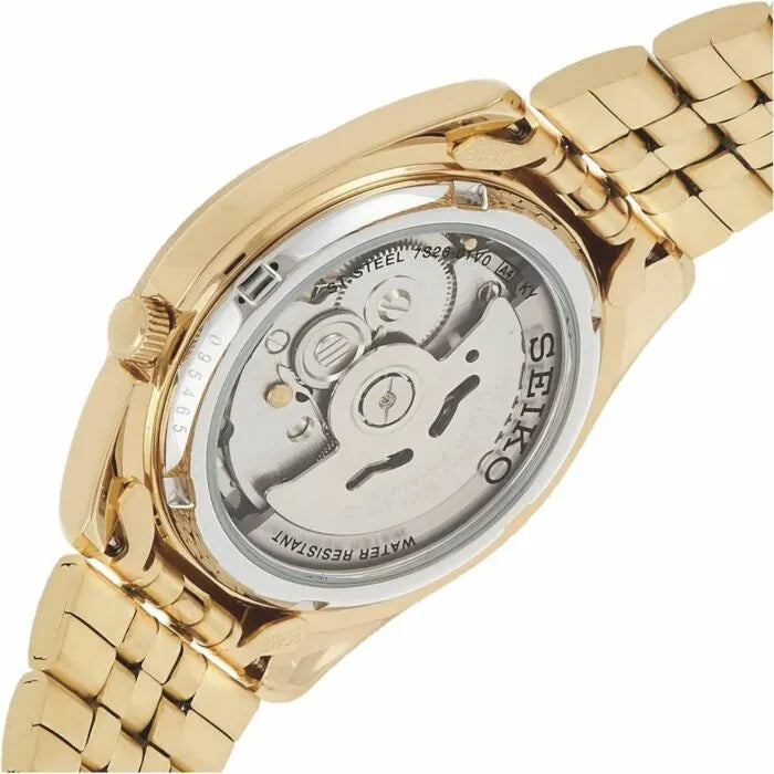 Seiko 5 SNK366K1 Gold Automatic Stainless Steel Men's Watch