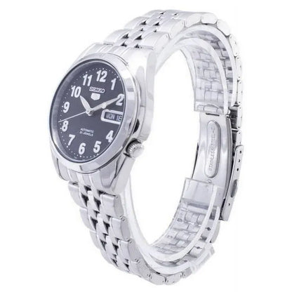 Seiko 5 SNK381K1 21 Jewels Black Dial 37mm Stainless Steel Men's Watch