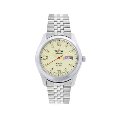 Tristar BA21LMSSM03 Automatic Luminous Dial Stainless Steel Men's Watch