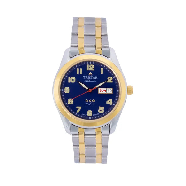 Tristar BA22DM2TM03 Automatic Blue Dial Stainless Steel Men's Watch