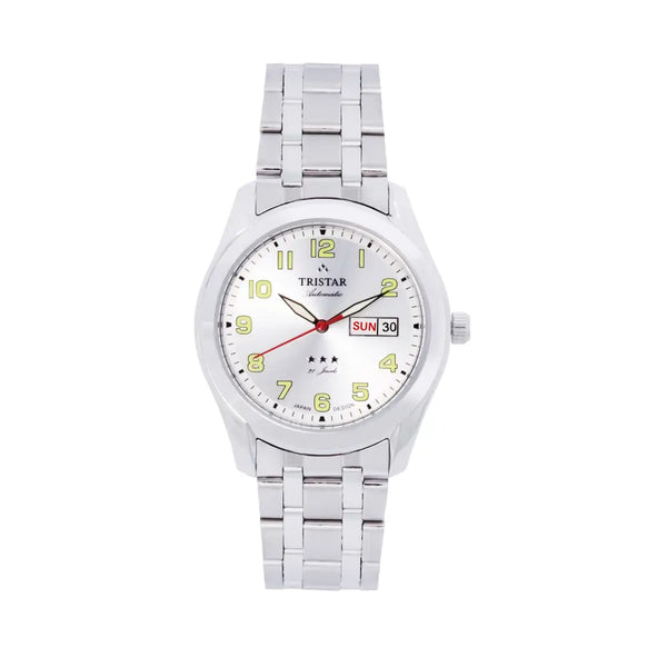 Tristar BA22WMSSM03 Automatic Silver Dial Stainless Steel Men's Watch