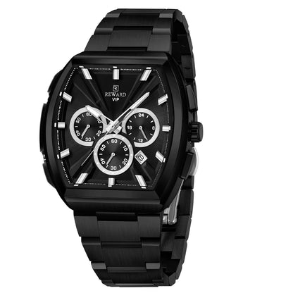 Premium & Trendy Men's Luxury Sport Chronograph Watch with Box - Perfect For Gifts