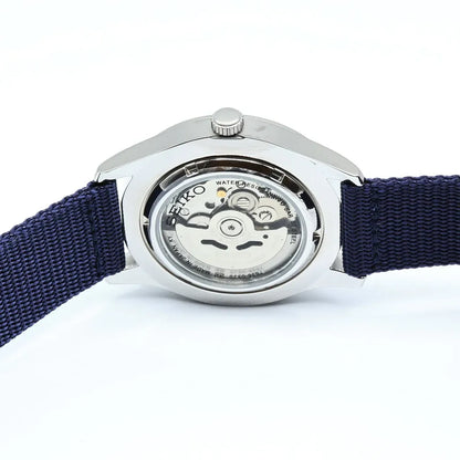 Seiko 5 SNZG11J1 Military Sports Blue Dial Nylon Strap Men's Watch