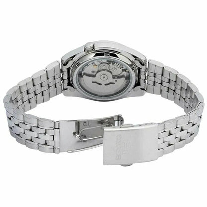 Seiko 5 SNK381K1 21 Jewels Black Dial 37mm Stainless Steel Men's Watch