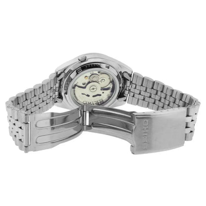 Seiko 5 SNKL15K1 21 Jewels Automatic Silver Dial 38mm Stainless Steel Men's Watch