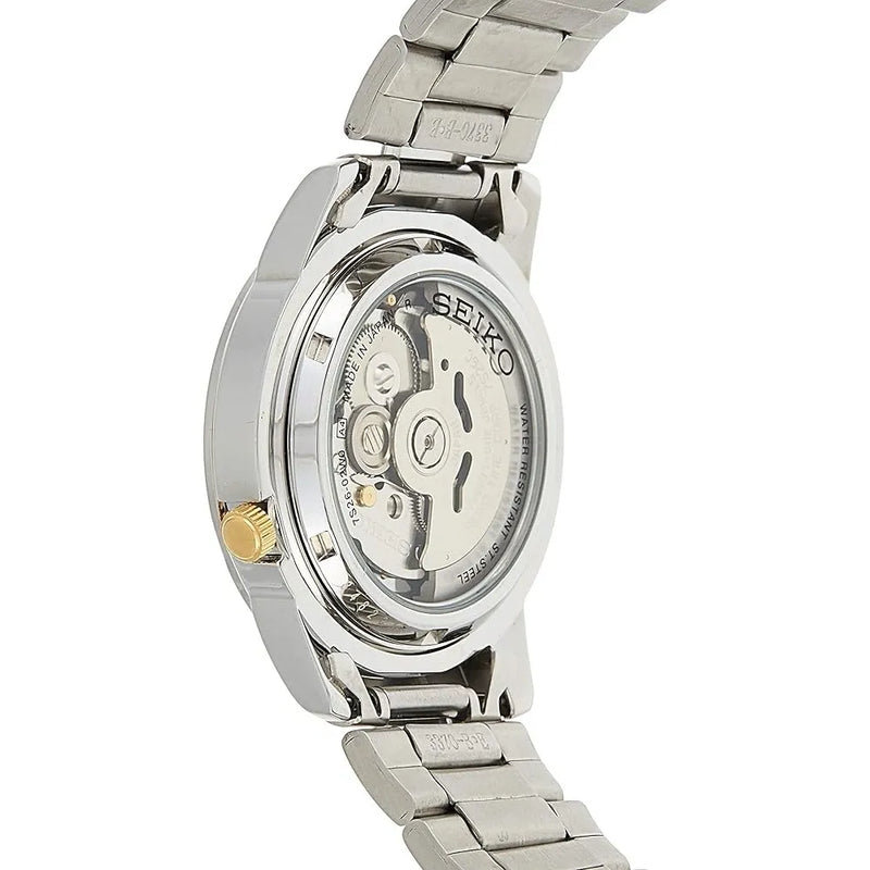 Seiko 5 SNKK07K1 Automatic Stainless Steel Men's Watch detail view