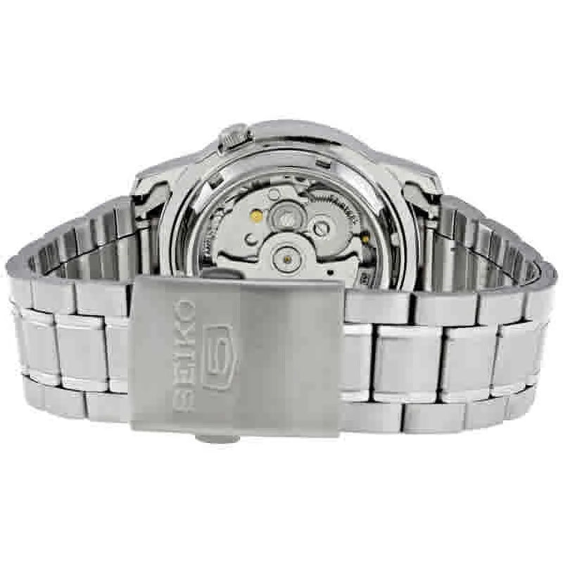 Seiko 5 SNKE51K1 21 Jewels Automatic Blue Dial 39mm Stainless Steel Men's Watch detail view