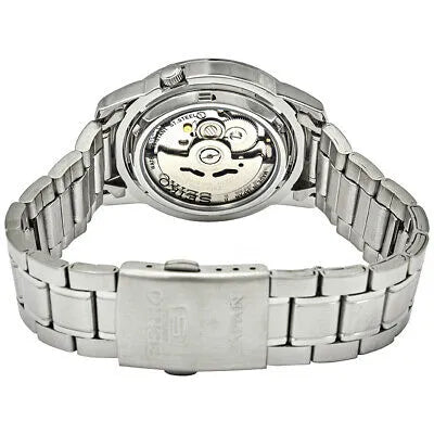 Seiko 5 SNKE49J1 21 Jewels White Dial Stainless Steel Men's Watch detail view