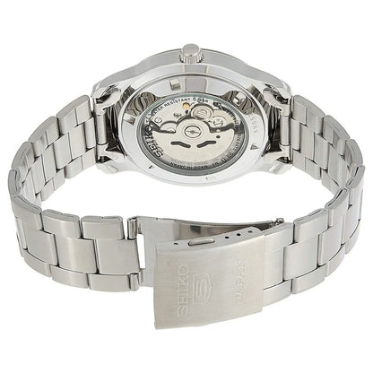 Seiko 5 SNKP15K1 21 Jewels Automatic Classy White and Gold Dial Stainless Steel Men's Watch