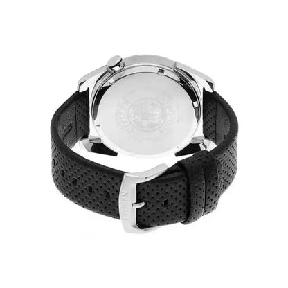 Citizen Eco-Drive AW0010-01A White Dial Black Leather Men's Watch