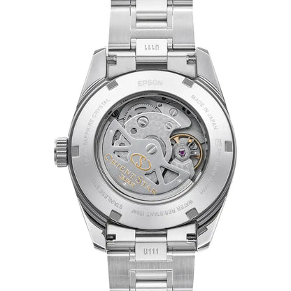 Orient Star RE-AU0107E00B Sports Automatic Diver Power Reserve Date Function Green Dial Stainless Steel Men's Watch