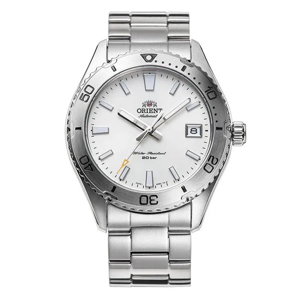 Orient Sports Mako 40 RA-AC0Q03S30B White Dial 39.9mm Stainless Steel Men's Watch