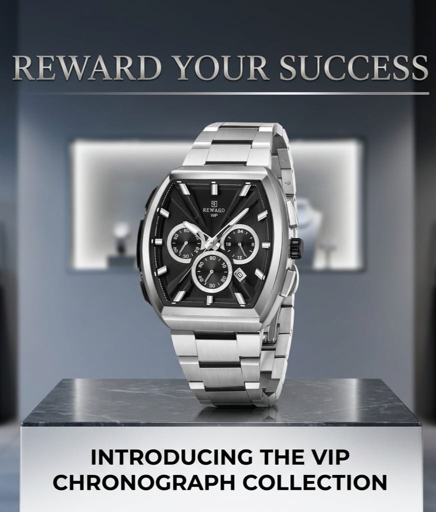 Premium & Trendy Men's Luxury Sport Chronograph Watch with Box - Perfect For Gifts