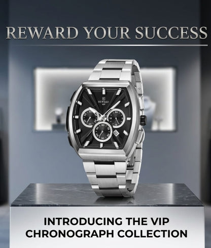Premium & Trendy Men's Luxury Sport Chronograph Watch with Box - Perfect For Gifts