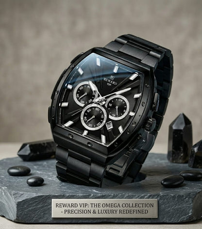 Premium & Trendy Men's Luxury Sport Chronograph Watch with Box - Perfect For Gifts