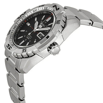 Seiko 5 Sports SNZJ05J1 Automatic Black Dial Stainless Steel Men's Watch