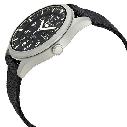 Seiko 5 Sports SNZG15J1 Automatic Field Watch Black Dial 42mm Nylon Strap Men's Watch