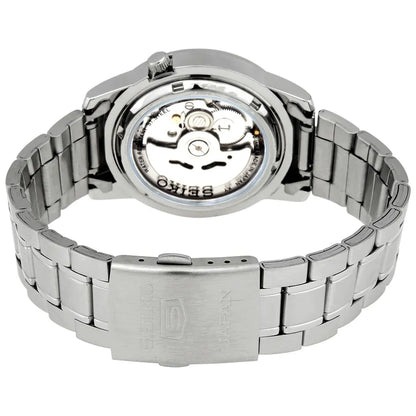 Seiko 5 SNKE63J1 Automatic 21 Jewels Black Dial 39mm Stainless Steel Men's Watch