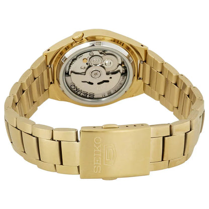Seiko 5 SNK610K1 Automatic Gold Dial Stainless Steel Men's Watch